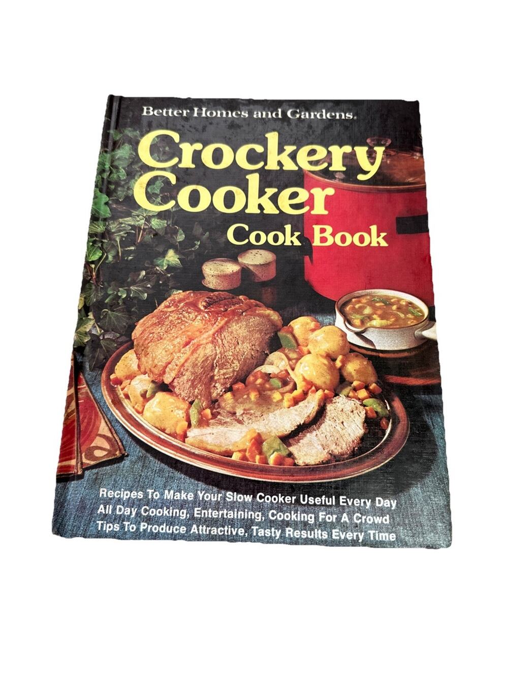 Better Homes and Gardens Crockery Cooker Cook Book 1st Ed. 1976 vintage collect!